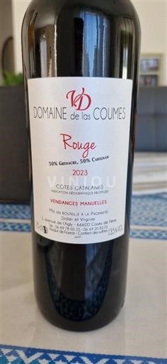 Languedoc og Roussillon Catalansk skråning Domaine Las Coumes 2023