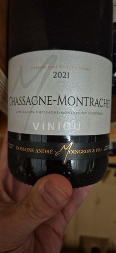 Borgonha Chassagne-Montrachet Domaine André Moingeon & Fils 2021