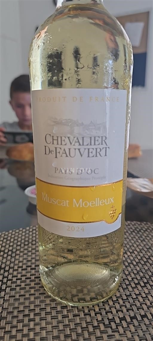 Languedoc-Roussillon Pays d'Oc Chevalier de Fauvert Muscat Moelleux 2024