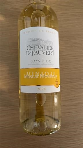 Languedoc et Roussillon Pays d'oc Chevalier de Fauvert Muscat Moelleux 2024