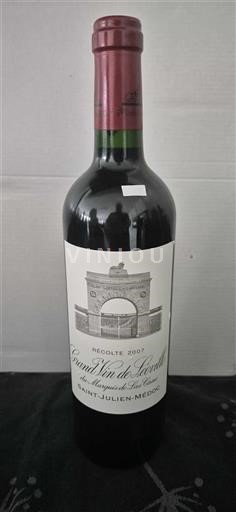 Bordeaux Saint-Julien Clos Léoville Las Cases Grand Vin de Léoville 2007