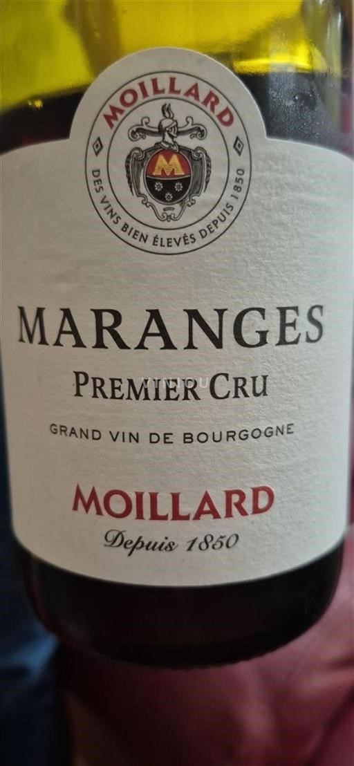 Burgund Maranges Premier Cru Moillard 2020