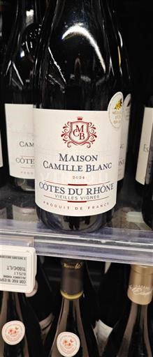 Vallée du Rhône Côtes-du-rhône Maison Camille Blanc Vieilles Vignes 2022