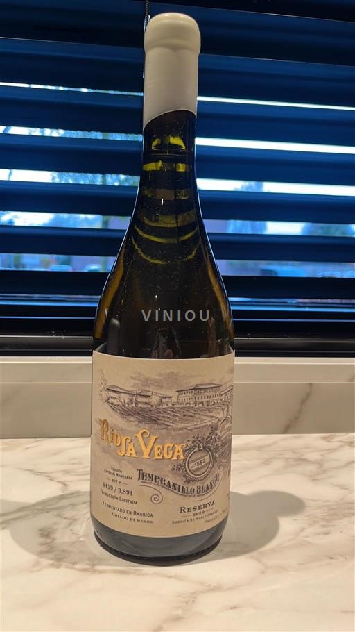 La Rioja Rioja Rioja Vega Tempranillo Blanco Reserva 2020