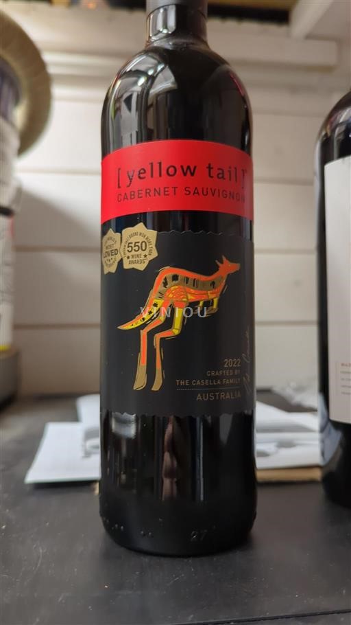 Južna Avstralija Ni doloceno Yellow Tail Cabernet Sauvignon 2022