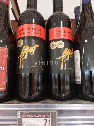 Jižní Austrálie Nespecifikováno Yellow Tail Cabernet Sauvignon 2022