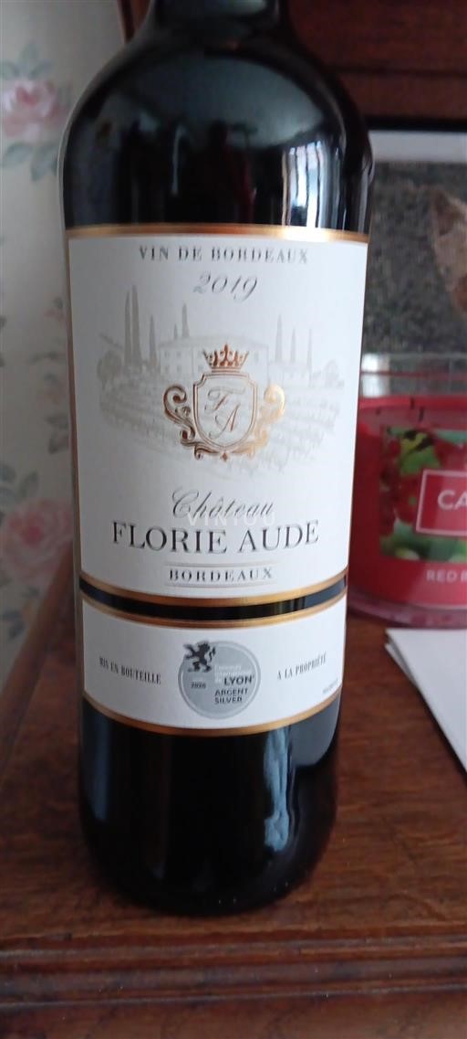 Burdeos Bordeaux Château Florie Aude 2019