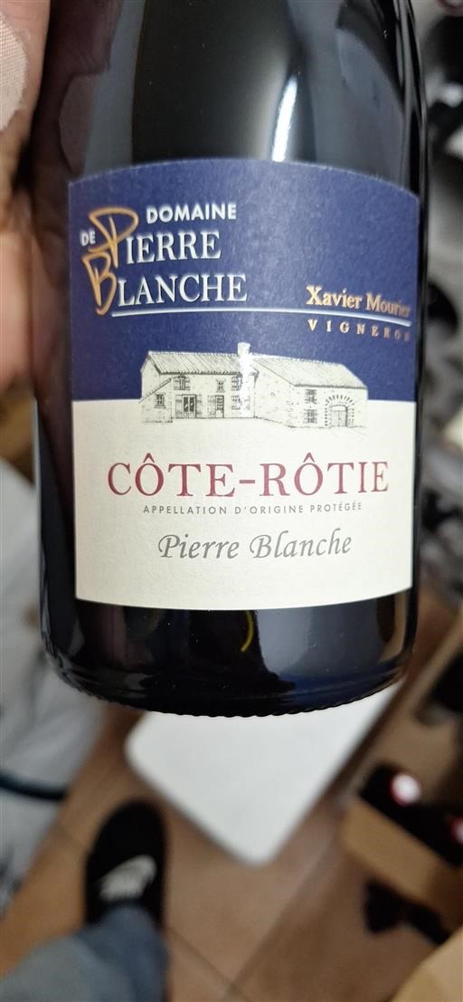 Rona dolina Côte-rôtie Domaine Pierre Blanche Pierre Blanche Neleten.