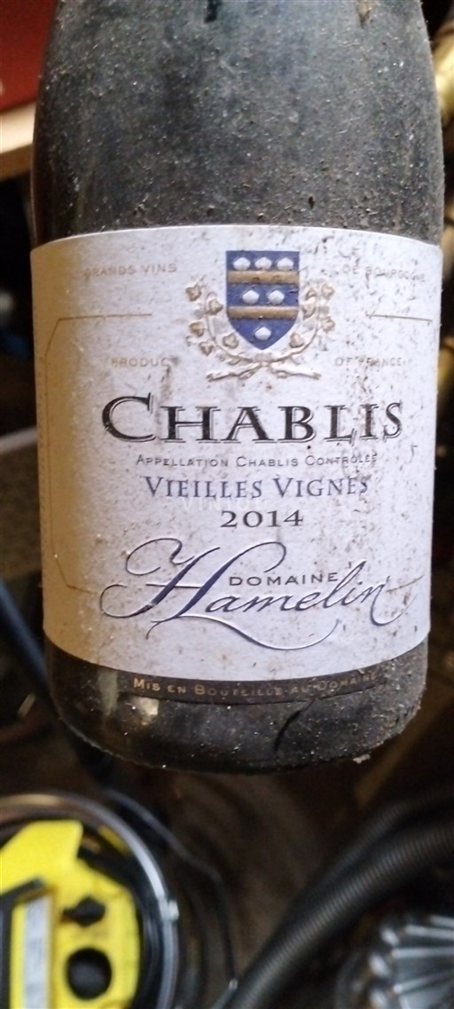 Burgundi Chablis Domaine Hamelin Vieilles Vignes 2014