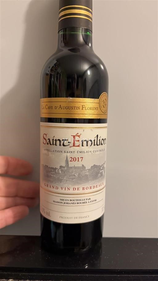 Bordeaux Saint-Émilion La Cave Augustin Florent Augustin Florent 2017