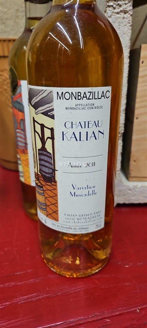 Sudoeste Monbazillac Château Kalian Variation Muscadelle 2011