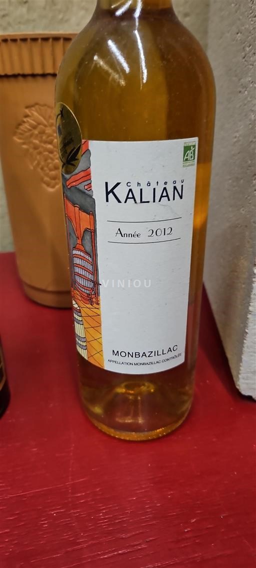 Sudoeste Monbazillac Château Kalián 2012