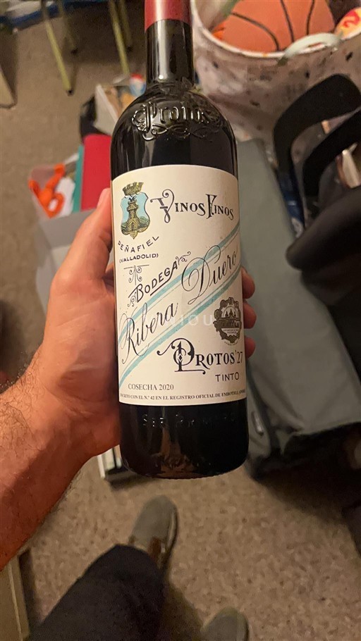 Castilien og León Ribera del Duero Bodega Protos Protos '27 2020
