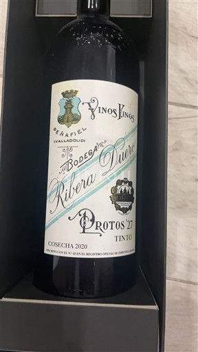 Castela e Leão Ribera del Duero Bodega Protos Protos '27 2020