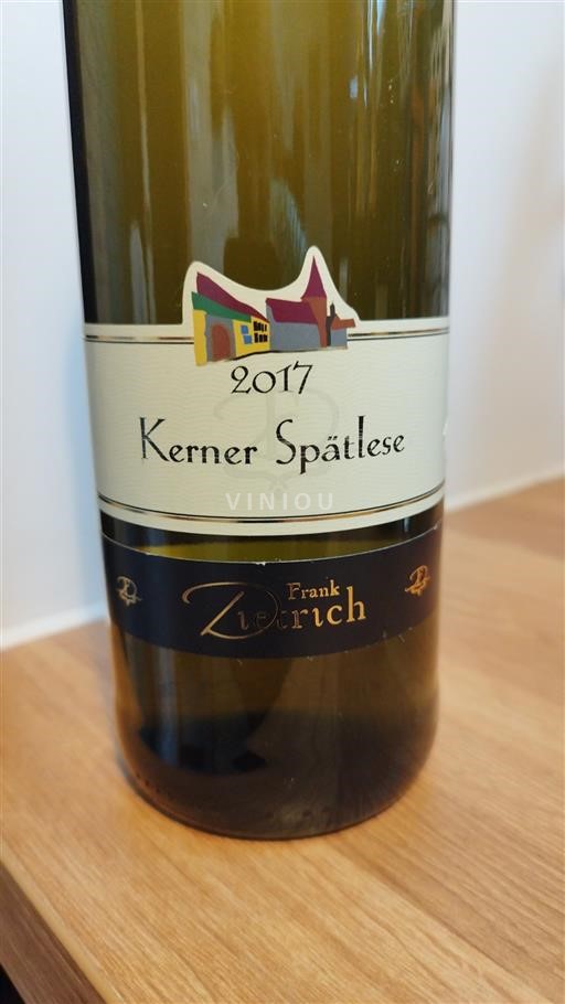 Pfalz Frank Dietrich Kerner Spätlese 2017