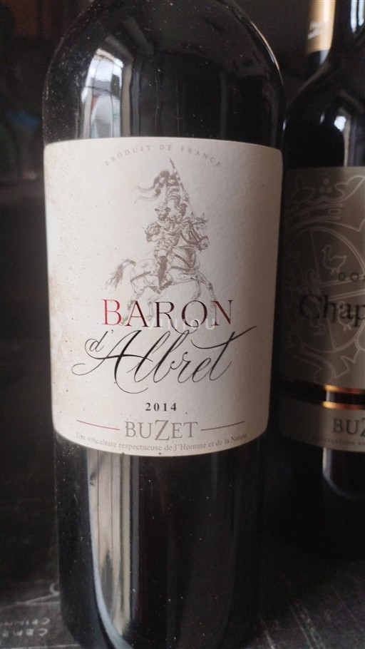 Sud-Ovest Buzet Baron Albret 2014