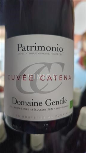 Corse Patrimonio Domaine Gentile Catena 2023