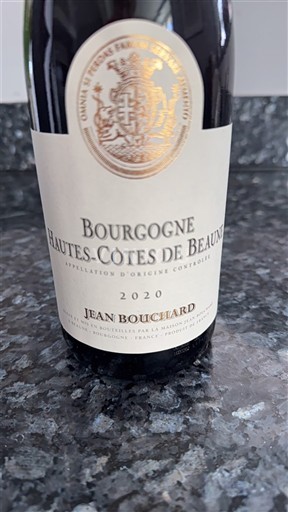 Бургундія Не вказано Jean Bouchard 2020