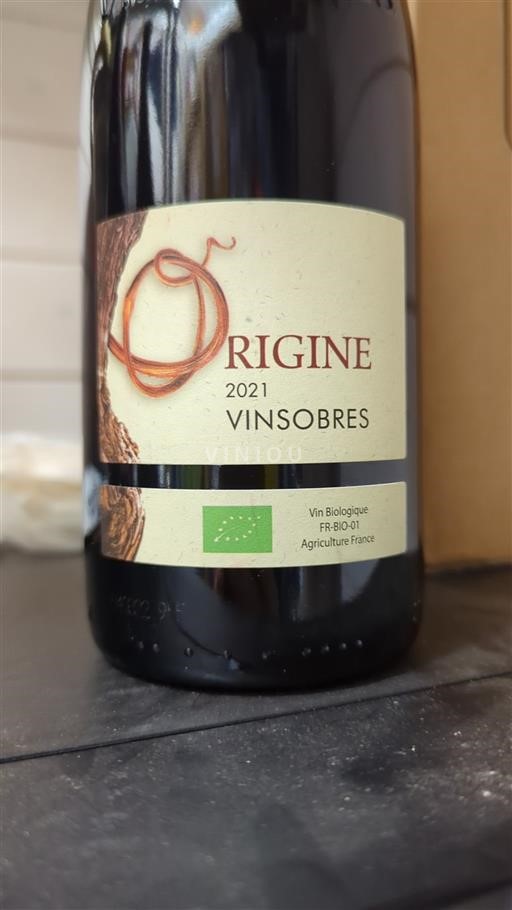 Rhônetal Vinsobres Origine 2021