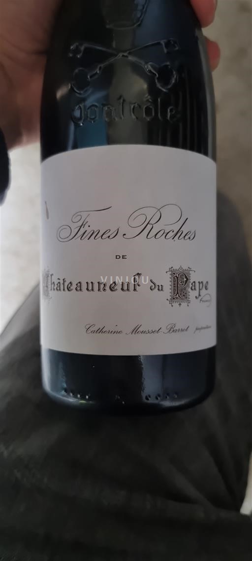 Rhône-dalen Châteauneuf-du-Pape Fines Roches 2006