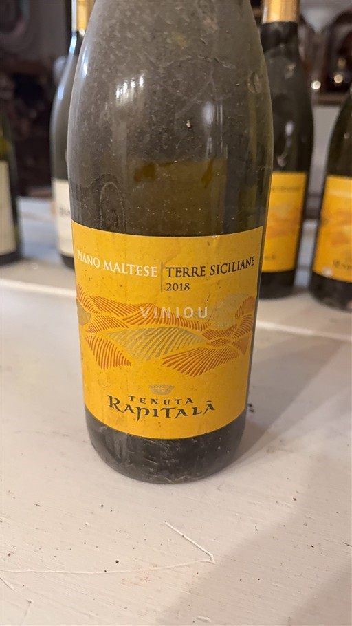 Sicile Tenuta Rapitalà Piano Maltese 2018