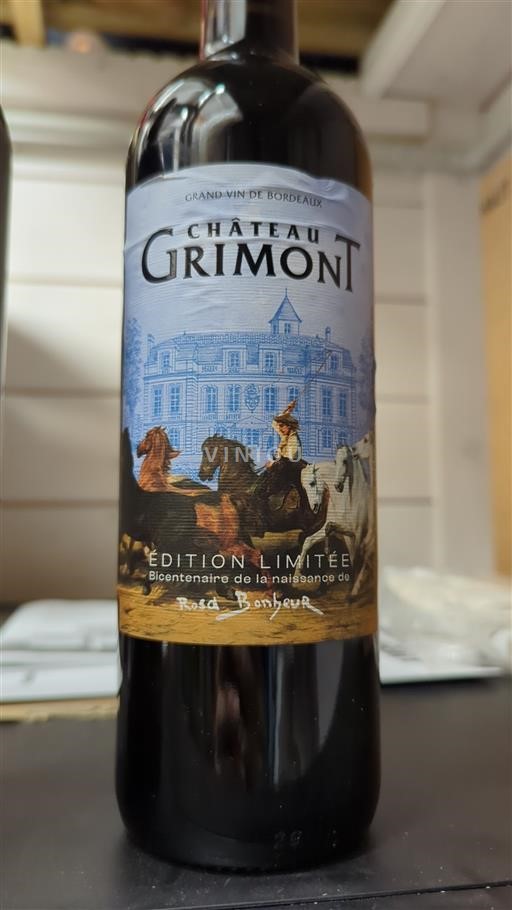 Bordeaux Nespecifikováno Château Grimont Édition Limitée (Pierre à Emma) 2020
