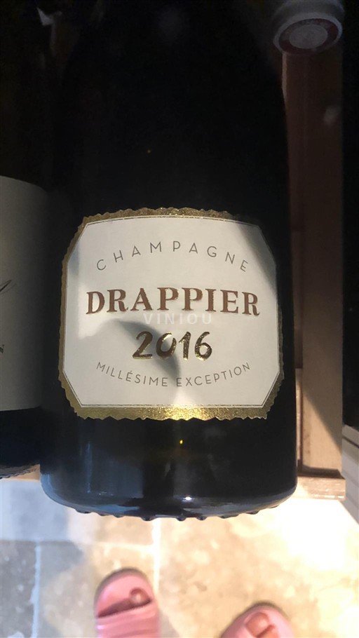 Champagne Drappier Millésime Exception 2016