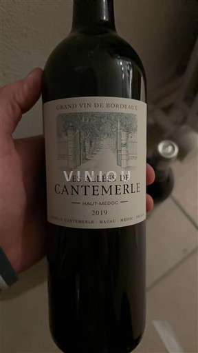 Bordeaux Haut-Médoc Cantemerle Les Allées de Cantemerle 2019