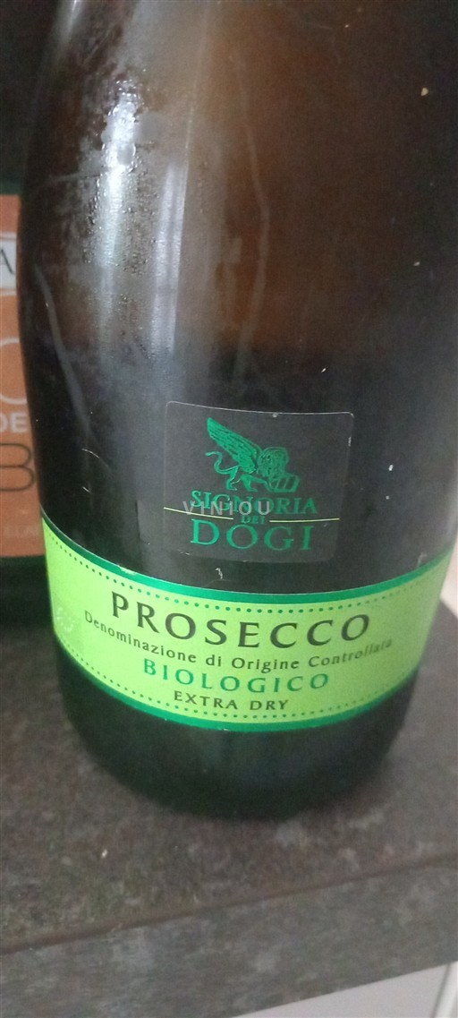 Véneto Prosecco Signoria dei Dogi Biologico Extra Dry Sin añada
