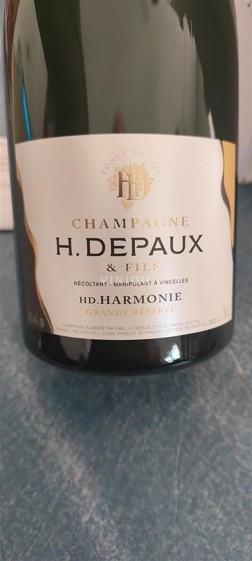 Champagne H. Depaux & Fils HD Harmonie Non Millésimé