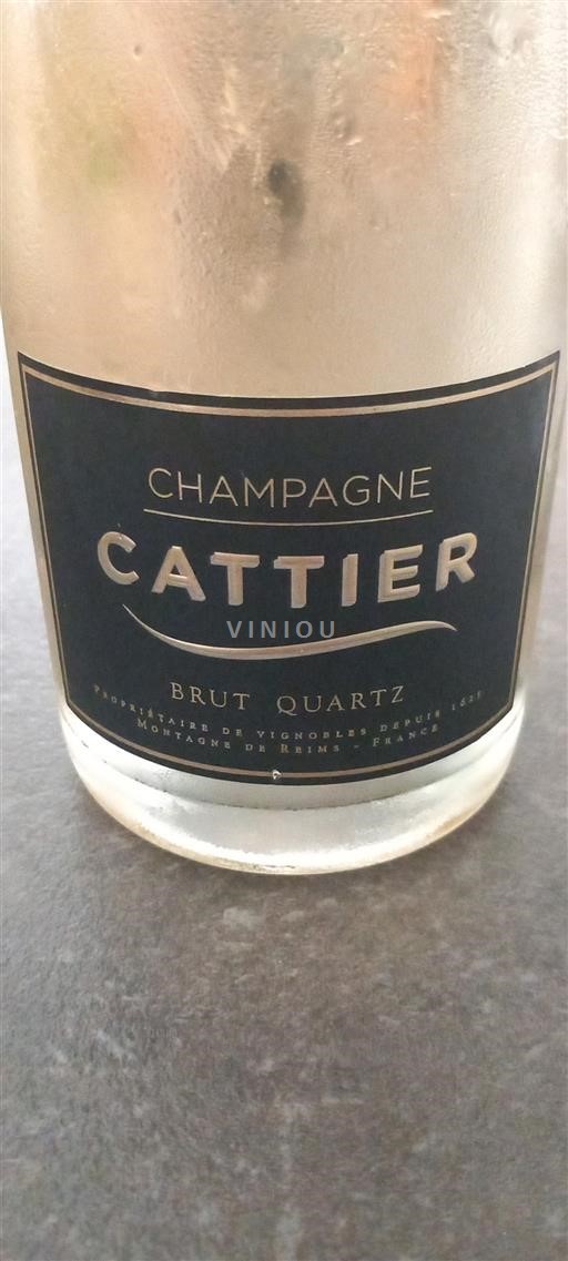 Champagne Šampanské Cattier Brut Quartz Neročník