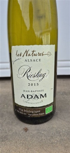 Elzas Niet gespecificeerd Grand Cru Jean-Baptiste Adam Les Natures 2015