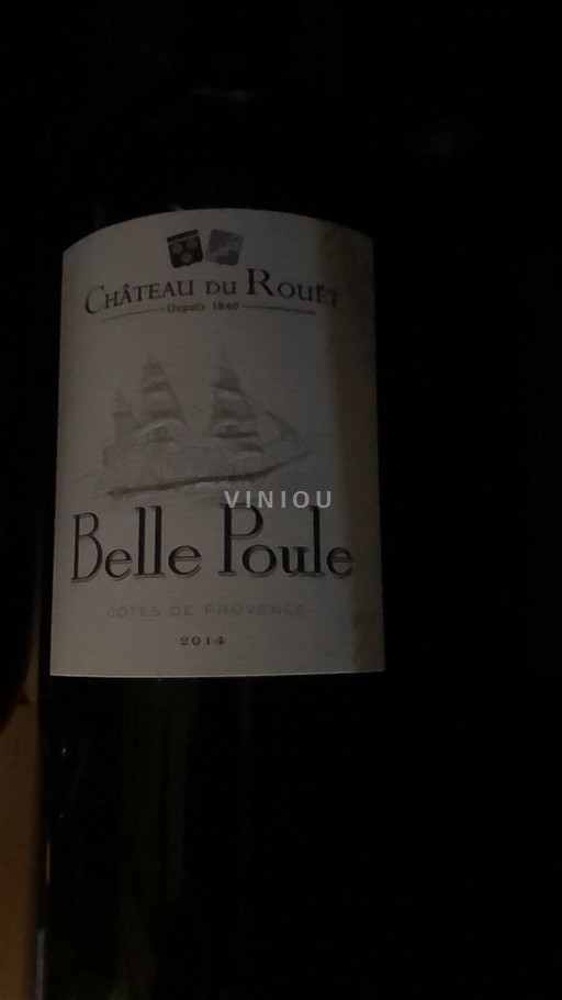 Provence Côtes-de-Provence Château Rouët Belle Poule 2014
