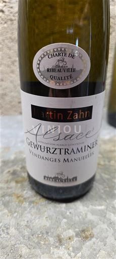 Alsacia Vendanges Tardives Martin Zahn Sin añada