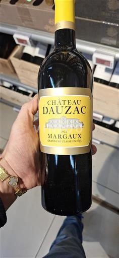 Bordeaux Margaux Grand Cru Château Dauzac 2022
