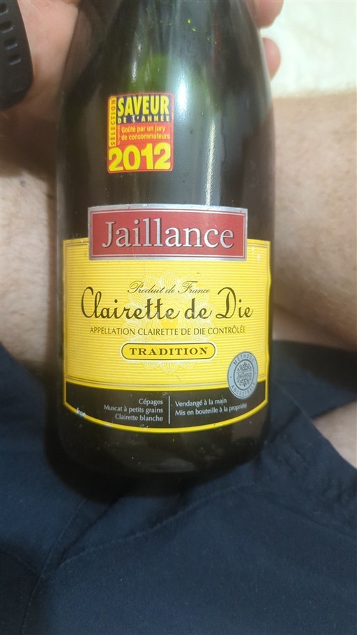 Rhône Valley Clairette de Die Jaillance Tradition Non-Vintage