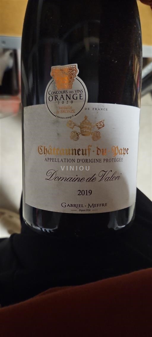 Rhône-dalen Châteauneuf-du-Pape Domaine Valori 2019