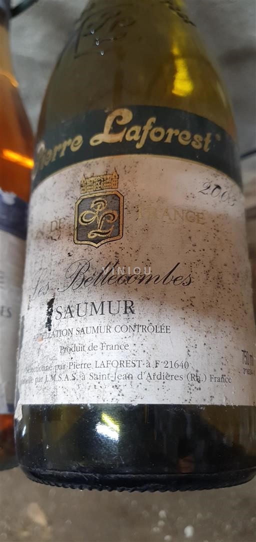 Thung lũng sông Loire Saumur Pierre Laforest Les Bellecombes 2005