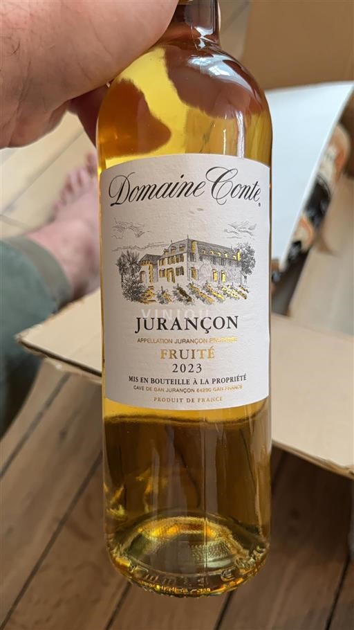 Sydvestfrankrig Jurançon Domaine Coute Fruité 2023
