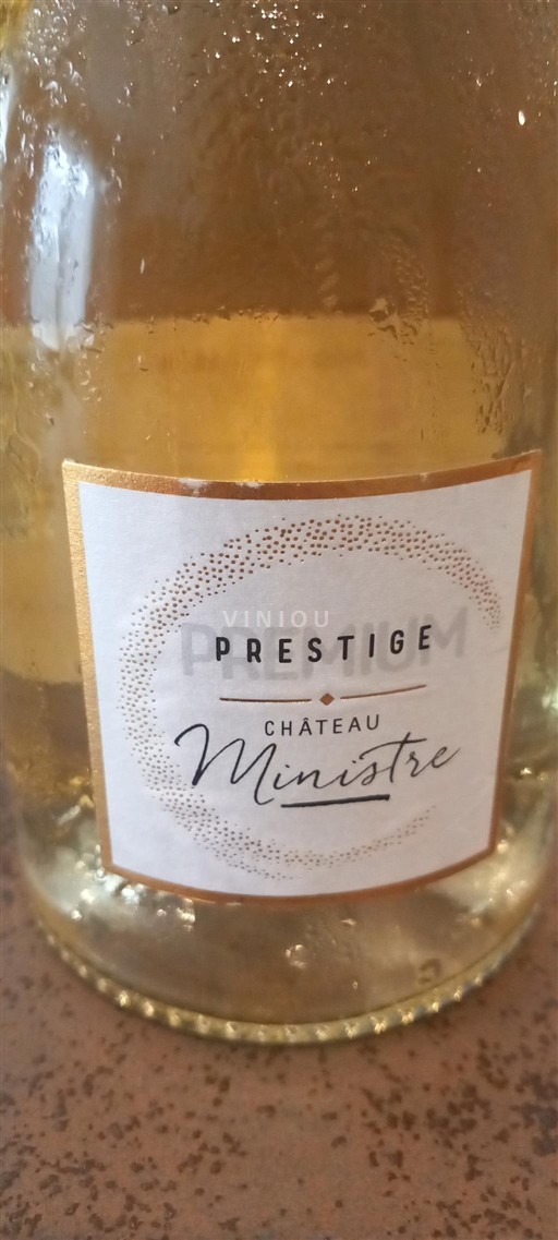 Languedoc Blanquette méthode ancestrale Château Ministre Prestige 2023