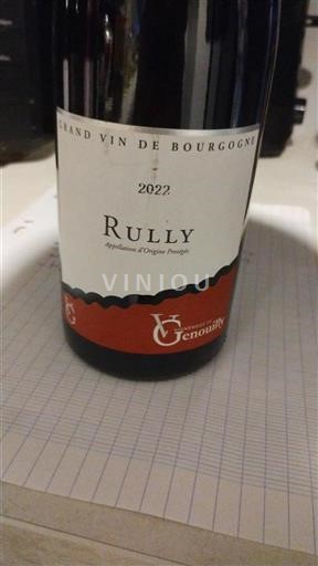 Burgundi Rully Vignerons de Genouilly 2022