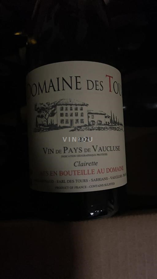 Rhônedalen Ospecificerad Domaine Des Tours Clairette 2021