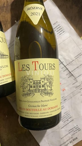 Provence, valea inferioară a Ronului, Corsica Vaucluse Les Tours Réserve 2021