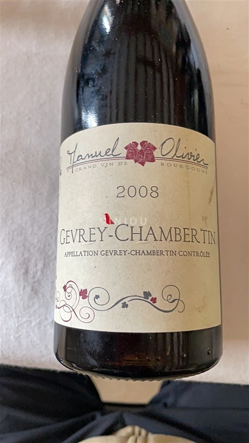 Bourgogne Gevrey-chambertin Manuel Olivier 2008