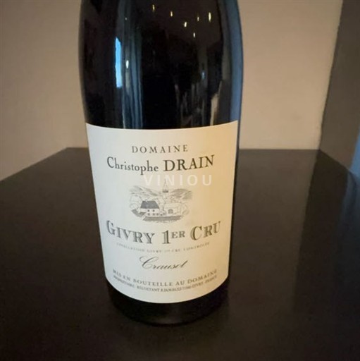 Bourgogne Givry Premier Cru Domaine Christophe Drain Crausot 2023