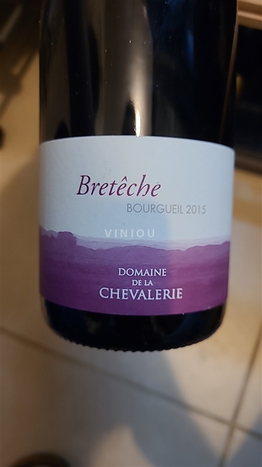 Loire Valley Bourgueil Domaine La Chevalerie Bretêche 2015