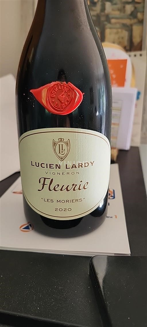 Beaujolais Fleurie Lucien Lardy Les Moriers 2020