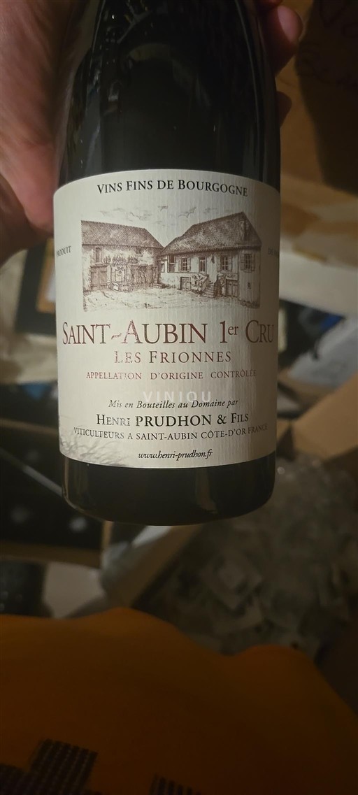 Bourgondië Saint-Aubin Premier Cru Henri Prudhon & Fils Les Frionnes 2020