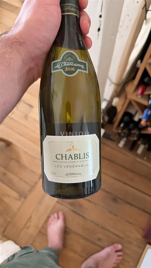 Burgundi Chablis La Chablisienne Les Vénérables 2016