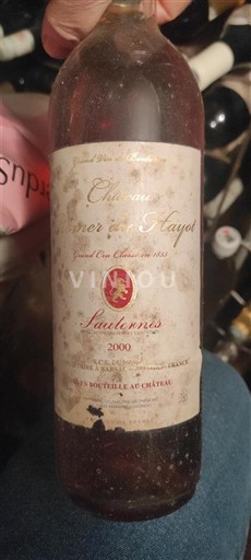 Bordeaux Sauternes Premier Cru Classé Château Suduiraut 2000